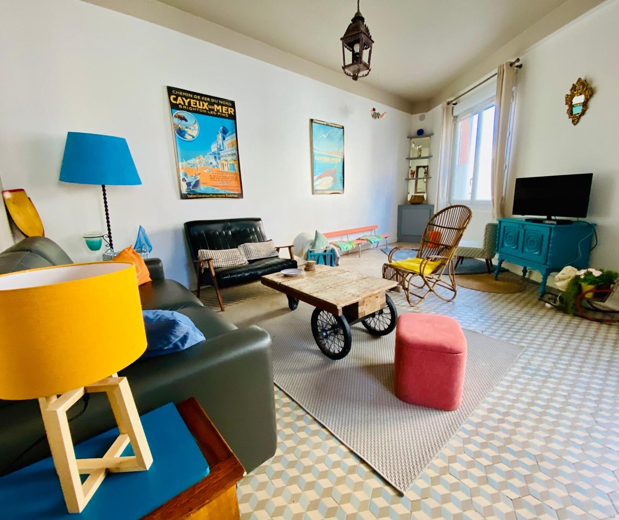 Les 3 Graces, Cayeux-Sur-Mer, Agreable Maison Eksteriør billede